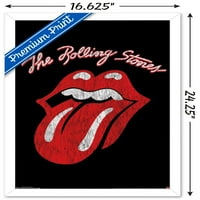 Ролинг Стоунс - Класичен Лого Ѕид Постер, 14.725 22.375