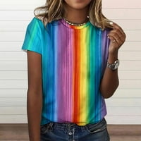 Женска Секојдневна Кошула За Печатење Пуловер Со Кратки Ракави Блуза Шупливи Врвови Забелешка Ве Молиме Купете Една Или Две