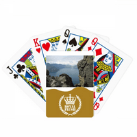 Тијанчи Панорама Арт Деко Мода Кралската Флеш Покер Игра Картичка Игра
