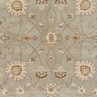 Уметнички ткајачи алби мудрец традиционален килим со кружна област