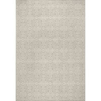 Нулум Харви Апстрактни Трелис Внатрешен килим на отворено, 8 '10', сиво