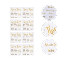 Листови Етикети За Есенцијално Масло Налепници Етикети Со Златни Букви Налепница За Ролери Шишиња
