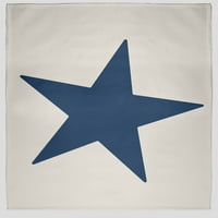 Едноставно Дејзи 60 80 Големата starвезда руно фрла ќебе, наутичко сино