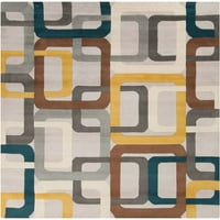 Уметнички ткајачи grsns сиви модерен килим од 9 '12'