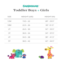 Деним шорцеви за девојчиња Garanimals Baby & Toddler Multipack, 3-пакувања, големини 12M-5T