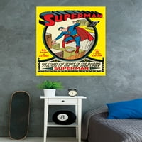 ДЦ Стрипови-Супермен-Корица Ѕид Постер, 24 36