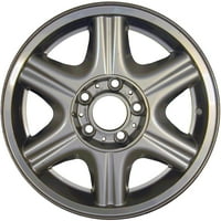 Преиспитано ОЕМ алуминиумско тркало, сите насликани сребрени, се вклопува во 1997 година- BMW серија