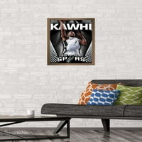 Trends International NBA San Antonio Spurs - Kawhi Leonard Wall Poster 16.5 24,25 .75 Бронзена верзија