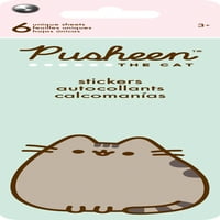 Трендови Меѓународни Pusheen Налепница Флип Пакет