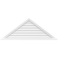 72 W 18 H Триаголник Површински монтирање ПВЦ Гејбл Вентилак: Нефункционално, W 2 W 2 P Brickmould Shill Frame