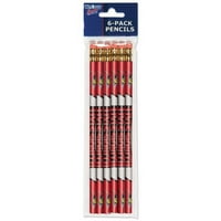 Американски лого производи Илиноис државни црвенини моливи, пакет