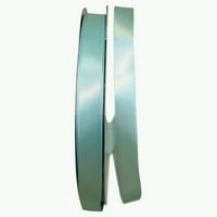 Reliant Ribbon Single Face Satin Allive Aqua Polyester Ribbon, 3600 0,62