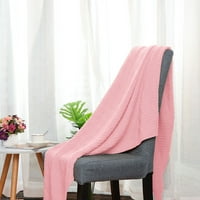 Уникатни поволни цени Реверзибилна мека кауч за постелнина, памучен кабел, плетено ќебе