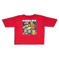 Големини на маица со кратки ракави на Робло Бојс 4-18