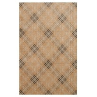Mohawk Home Prismatic Russell Claid Природна преодна прецизна прецизност печатена килим, 8'x10 ', тен