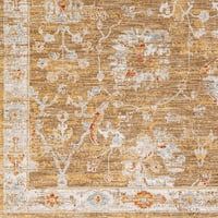 Уметнички ткајачи Медалјон Традиционална област килим, Браун, 180 144