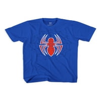 Графичка маица со пајаци на пајакот на пајакот 2-пакет, големини 4-18