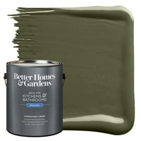 Подобри домови и градини за внатрешна боја и буквар, сицилијански маслиново зелено, галон, полу-сјај