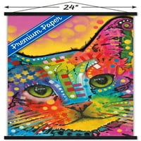 Дин Русо - Мачка Ѕид Постер Со Дрвена Магнетна Рамка, 22.375 34