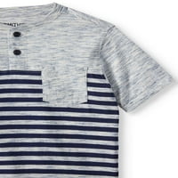 Американска кошула за кратки ракави на Смит, Хенли, маица со маица