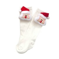 Littleга Мали Момчиња Девојчиња Чорапи Деца Божиќни Чорапи Чорапи Од Цртани Кукли Нелизгачки Подни Чорапи Чорапи Со Средна Цевка Со Цврста Боја