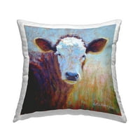 Слупел индустрии рурална фарма добиток што гледаше печатено фрлање перници дизајн од Рита Киркман