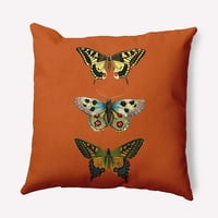 18 18 Едноставно маргаритки пеперутки во внатрешна перница на отворено, совршена портокалова рејтинг 1