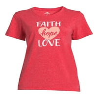 Начин да ја прославите женската вера надеж loveубов графичка маица