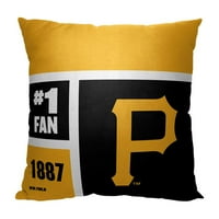 Питсбург Пиратите MLB Блок во боја Персонализирана 18 18 перница