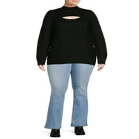 Тера и Скај женски плус големина на фармерки за подигање