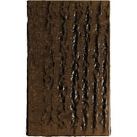 Ekena Millwork 8 H 10 D 48 W Rough Sawn Fau Wood Camplace Mantel Kit W alamo Corbels, Premium AdEd