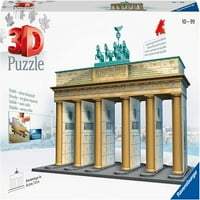 3Д загатка на Равенсбургер - Бранденбург Гејт - обележје на Берлин во минијатурен формат, 3Д загатка за возрасни и деца од години