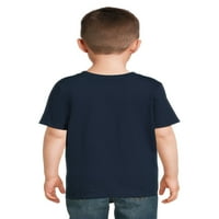 Цврста маичка со кратки ракави на Garanimals Toddler Boy Chride Relly, големини 12M-5T