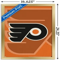 Филаделфија Флаери-Лого Ѕид Постер, 14.725 22.375