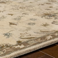 Уметнички ткајачи Зари Беж Традиционален килим од 2 '3'