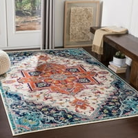 Уметнички ткајачи Парамаунт Ориентална област килим, портокал, 8'10 12'10