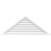 52 W 26 H Триаголник Површински монтирање ПВЦ Гејбл Вентилак: Функционален, W 2 W 2 P BRICKMOLD SLIL