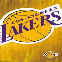 Лос Анџелес Лејкерс - Постер за лого wallид, 14.725 22.375