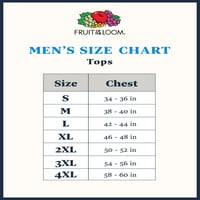 Овошје на маицата за маички за машка и голема машка машка маичка со долги ракави, до големина 4x