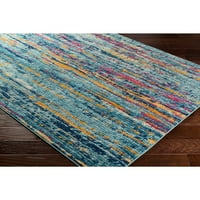 Уметнички ткајачи Мидлотијан Теал модерен 5'3 7'3 Област килим