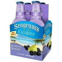 Seagram's Es Es Es Es Es Escopes Blackberry Breezer со вкус на слад пијалок, пакет, 11. fl oz