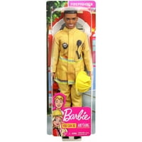 Барби Кен Кариера Пожарникар Кукла Со Кариера-Тематските Додатоци