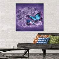 Бригид Wallвуд-Келтски Пеперутка Ѕид Постер, 22.375 34
