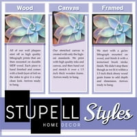 Stuple Industries Добредојдовте на сончогледот рустикален цветен венец платно wallидна уметност од Патриша Пинто
