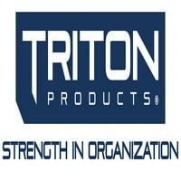 Triton Products® Тешки чевли за чевли и багажник, челик, сива боја