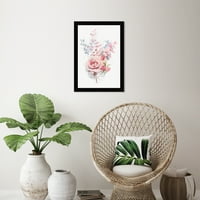 Wynwood Studio отпечати меко пастелно цветно цветно и ботанички флорали wallидни уметности платно печати розово 13x19