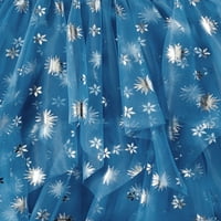 Дизни замрзнат Елса Косплеј го измеша фустанот Туту Тул со одвојлива наметка