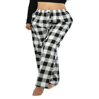 Ажурирање Модни Женски Памучни Фланелни Пижами Панталони За Спиење