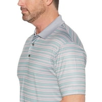 Краток ракав на Бен Хоган со кратки ракави, шарена кошула, до 5xl