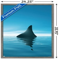 Ајкула-Ден Перка Ѕид Постер, 22.375 34 Врамени